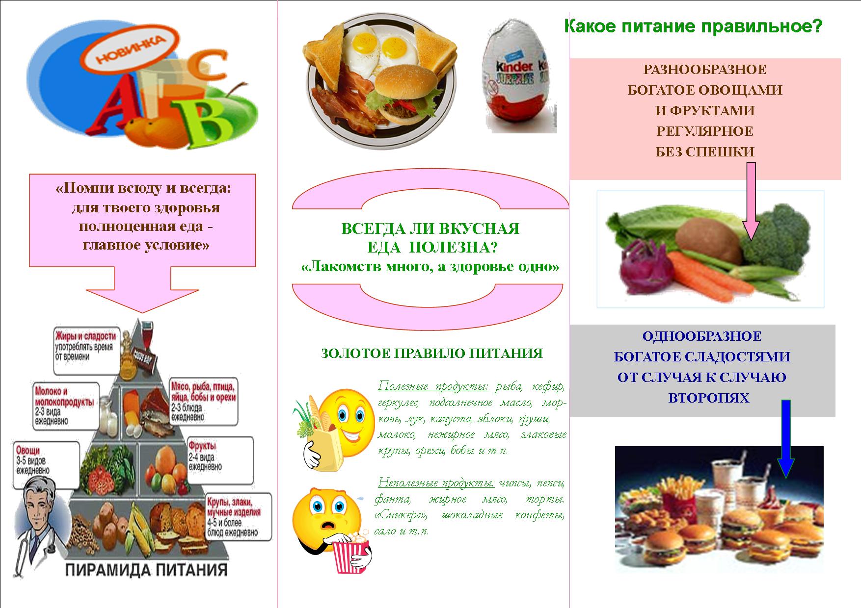 Информация об условиях питания обучающихся.